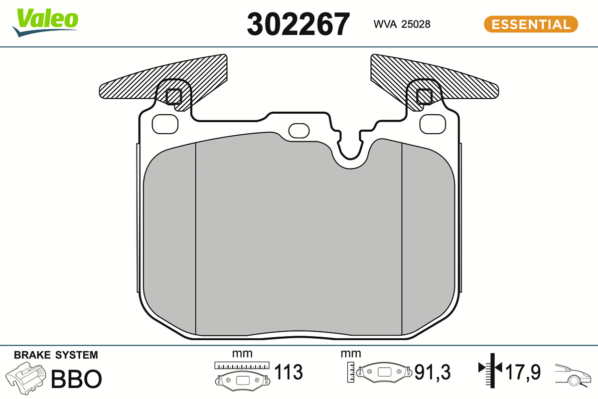 BRAKE PADS FIRST BMW 1 SERIES 07.12
